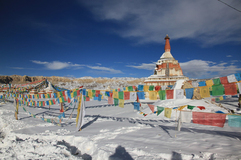 Tholing Monastery in Zanda County, Ngari Tibet